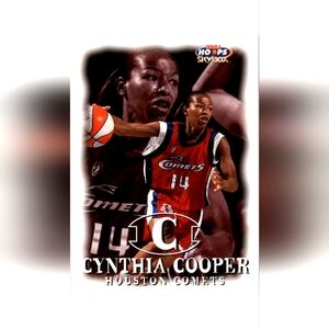 Cynthia Cooper 🏀 WNBA Womens Basketball Trading Card 🔥 Houston Comets